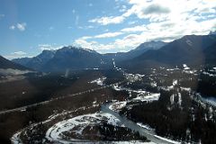 13A Mount McGillivary, Pigeon Mountain and Mount Collembola From Helicopter Above Canmore
